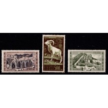 1962 - Cypern - AFA 210-12 - Frimærker - Nye tegninger - Høje værdier - Postfrisk.